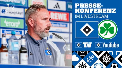 Re Live Matchday Pressekonferenz Spieltag Hsv Vs Spvgg