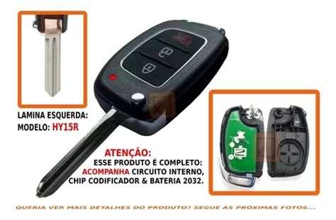 Chave Canivete Completar Hyundai Hb20s Hb20s Hb20 Alarme Frete grátis