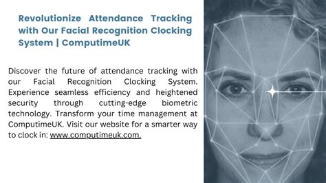 Ppt Facial Recognition Clocking System Computimeuk Powerpoint