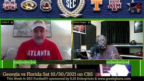 This Week In SEC Football - UGA vs. Florida 2021 - Win Big Sports