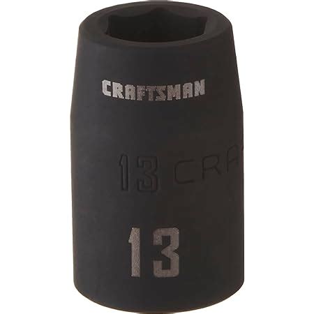 Amazon Craftsman Shallow Impact Socket Metric Inch Drive