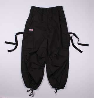 Japanese Brand Vintage UFO Bondage Parachute Black Cargo Pants Grailed