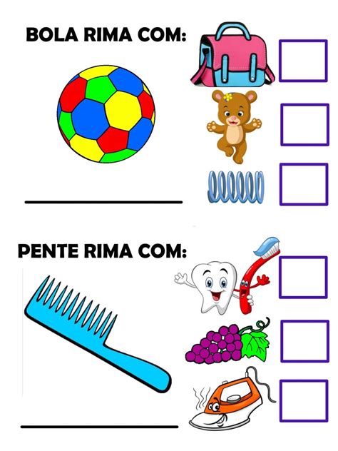 1º ano Atividades de consciência fonológica Cuca Super legal