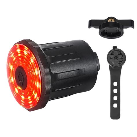 Smart Bike Tail Light Auto On Off Rechargeable Ultra Bright Ipx