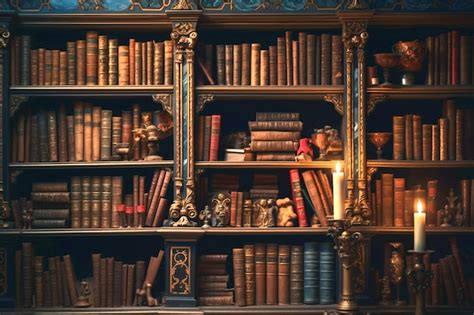 Premium Photo Large Collection Of Books