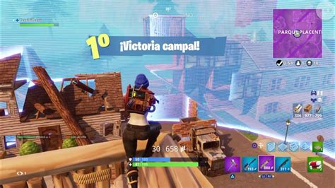 Mi Primera Partida Ganada En Pisos Picados Fortnite Battle Royale