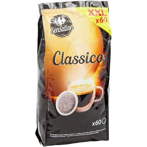 Caf Dosettes Compatibles Senseo Classico Carrefour Sensation Le