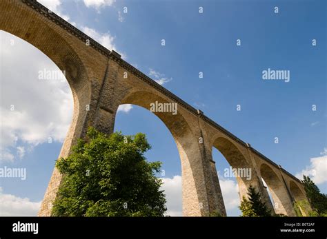 Old Railway Viaduct Le Blanc Indre France Stock Photo Alamy