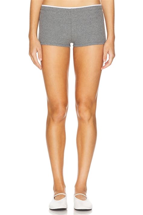 Lovers And Friends Darby Hot Short In Dark Grey REVOLVE