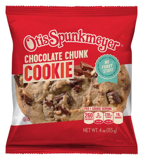 August 4th Is National Chocolate Chip Cookie Day With Otis Spunkmeyer Wrapped Up N U