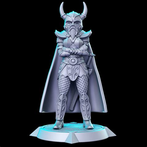 3d Printable Pre Supported Kitiara 32mm Dnd By Rn Estudio