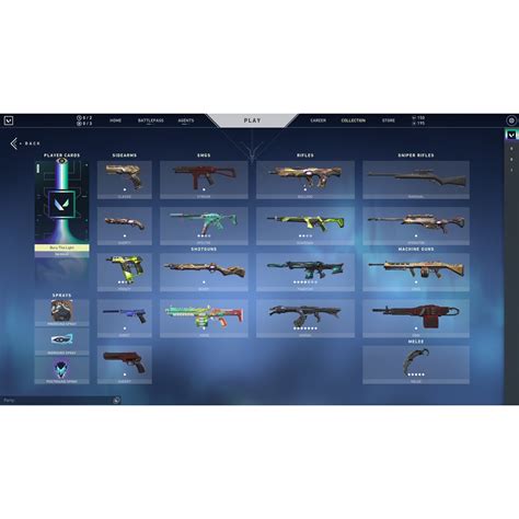 Valorant Account Reaver Karambit Elderflame Vandal Ruination Phantom
