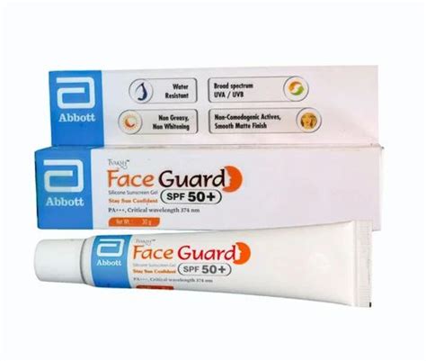 Tvaksh Face Guard Silicone Sunscreen Gel Spf Packaging Size Gm