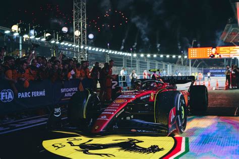 Carlos Sainz Wins Singapore Grand Prix To Snap Red Bull Dominance The