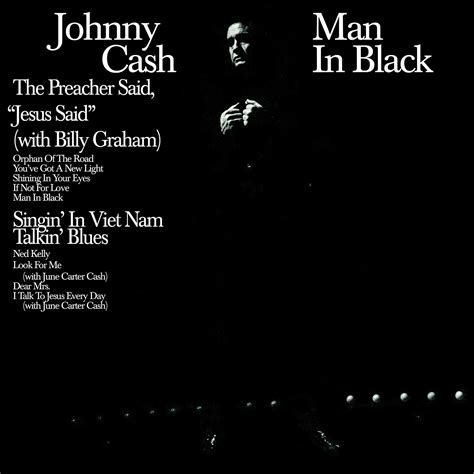 Johnny Cash - Man In Black LP