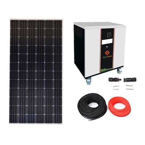 Sunchees 5kw Off Grid Solar Power System Best Solar Panels For Home