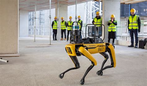 Robot De Boston Dynamics Con Inteligencia Artificial Supervisa Obra De