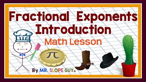 Mastering Fractional Exponents Basics Algebra Lesson On Radicals And