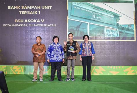 Keren Bank Sampah Binaan Pegadaian Raih Penghargaan Dari KLHK