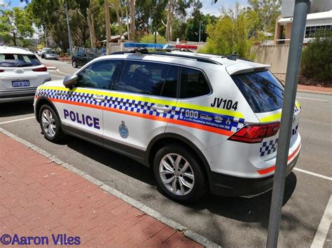 Police Car In Western Australia