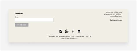 Como Criar O Rodap Do Site Exemplos