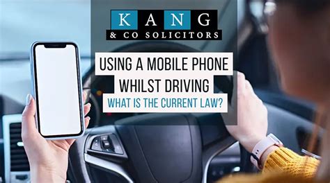 Using A Mobile Phone Whilst Driving What Is The Current Law