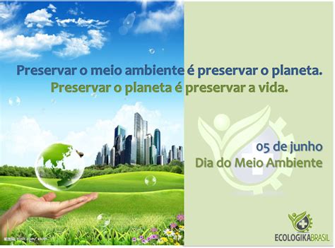 Datas Comemorativas Meio Ambiente