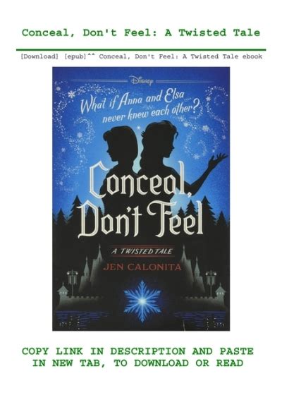 Download Epub Conceal Donand039t Feel A Twisted Tale Ebook