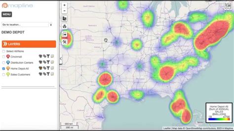 Geographic Heat Map For Excel