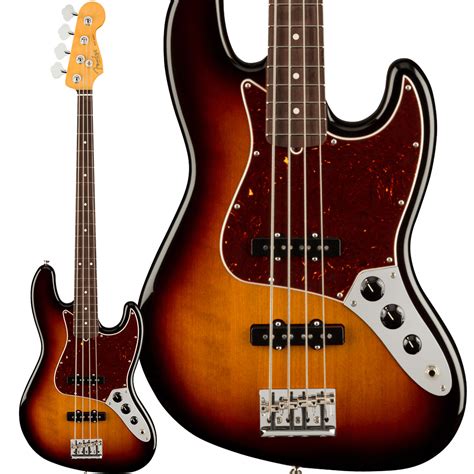 Fender American Professional Ii Jazz Bass 3 Color Sunburst エレキベース ジャズ