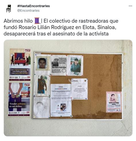 Tras Muerte De Rosario Lilián Rodríguez Barraza Desaparecerá Colectivo De Buscadoras Que Fundó