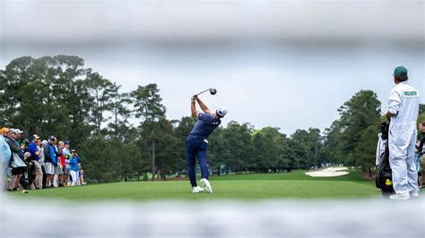 Denny Mccarthy Of The United States Plays A Stroke From The No Tee