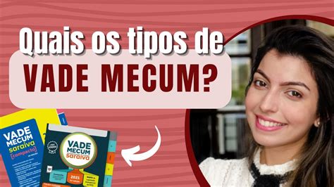 N O Compre Vade Mecum Sem Ver Esse V Deo Conhe A Os Tipos De Vade