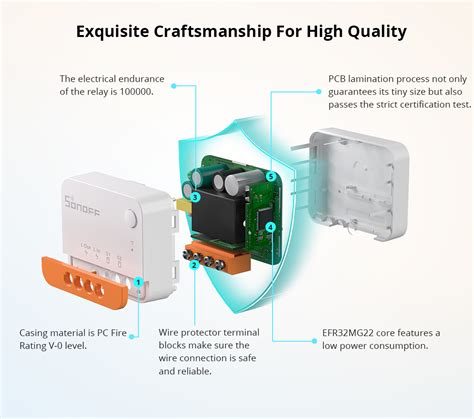 Sonoff Zbminil Extreme Zigbee Mini Smart Switch No Neutral Wire