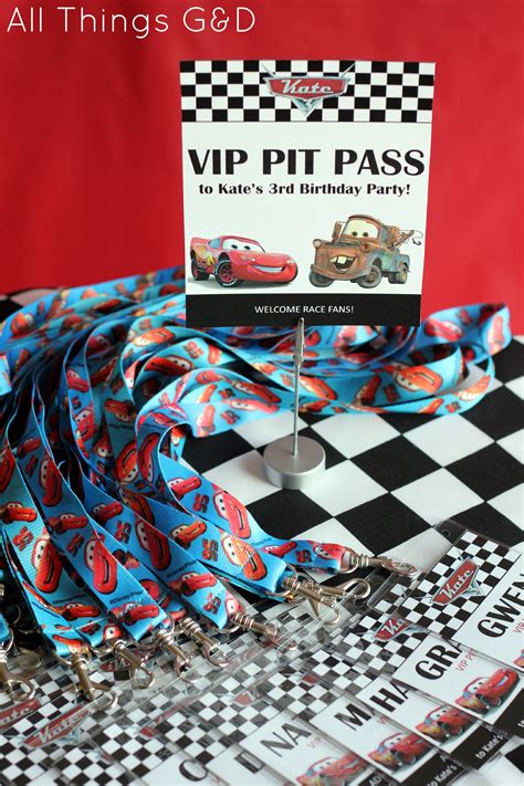Cars Birthday Banner Template