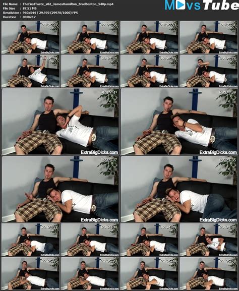 The First Taste Extrabigdicks 2009 James Hamilton Gay Porn MovsTube