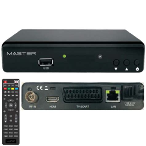 Decoder Digitale Terrestre HD DVB T2 MASTER ZAP2610 MH HEVEC HFD 10bit