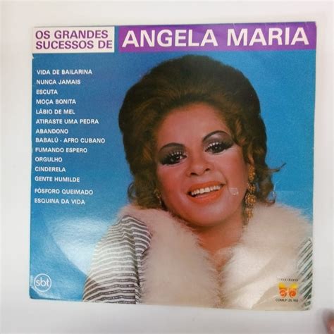 Os Grandes Sucessos De Angela Maria Interprete Angela Maria Shopee Brasil