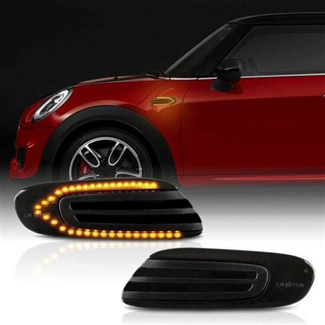 LED SEITENBLINKER passend für MINI F55 F56 F57 ab 2014 SCHWARZ R