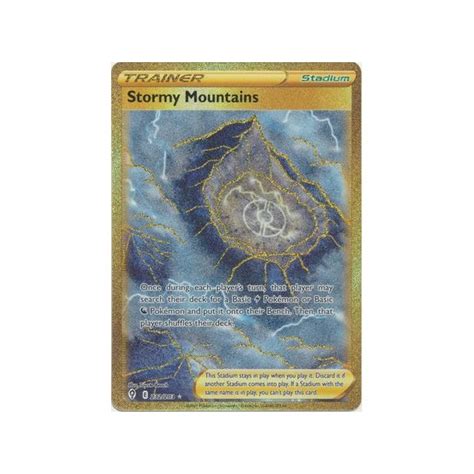 Stormy Mountains Secret Rare Tr Ner Kort Pokemonshop