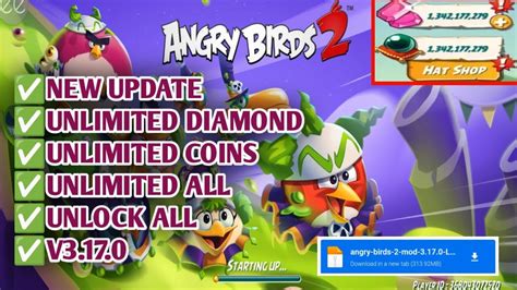 Angry Birds 2 Mod Apk V3 17 0 Terbaru 2023 Save Data Angry Birds 2 Youtube