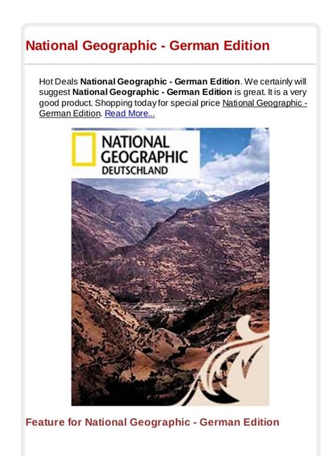 National geographic german edition
