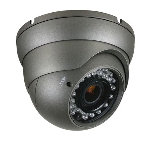 Tvl Outdoor Ir Dome Security Camera Mm Varifocal Lens