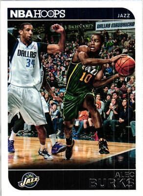 2014 Hoops 90 Alec Burks Utah Jazz EBay