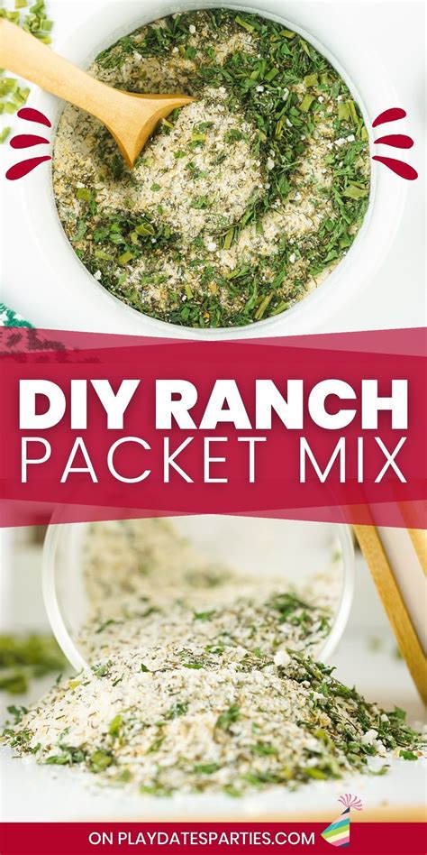 Homemade Ranch Seasoning Mix Recipe Artofit