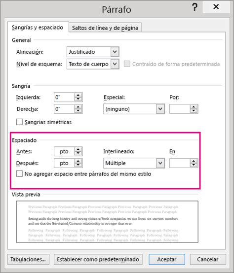 Cambiar El Interlineado En Word Word