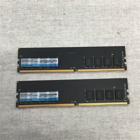 目立った傷や汚れなし現状品 シーエフデー販売 CFD Standard デスクトップ用 メモリ DDR4 2666 PC4