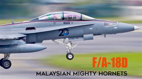 F A 18D Malaysia The Mighty Hornets After Being Upgraded YouTube