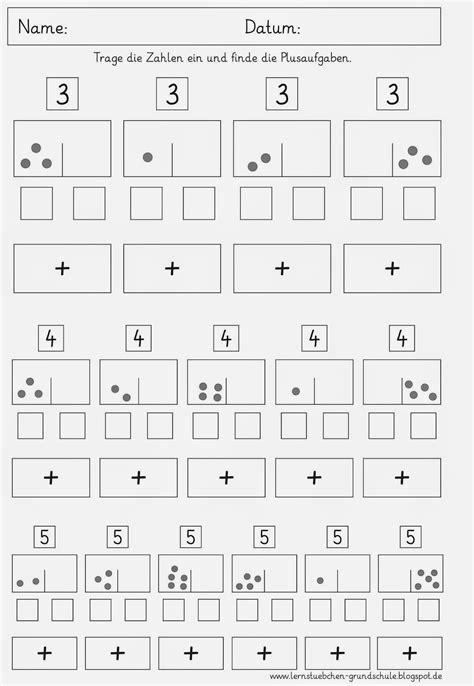 Rahmenpuzzle Mathematik Die Zahlen Von 1 Bis 10 Puzzle