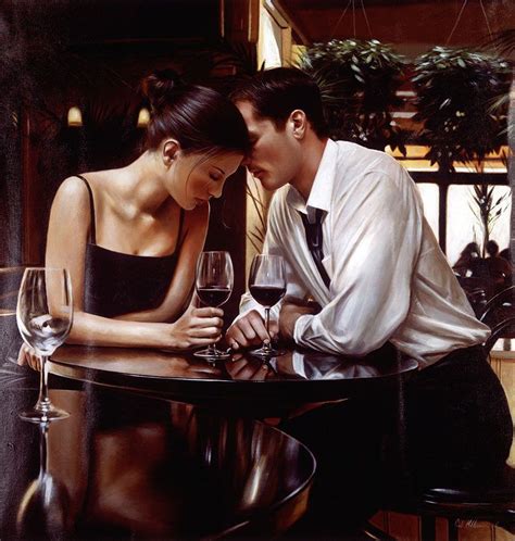 Elegance Desire Dance Hyperrealistic Paintings By Rob Hefferan